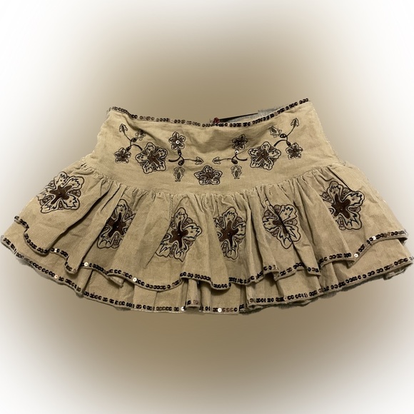 Love UK Dresses & Skirts - Love UK Corduroy Pleated Mini Skirt